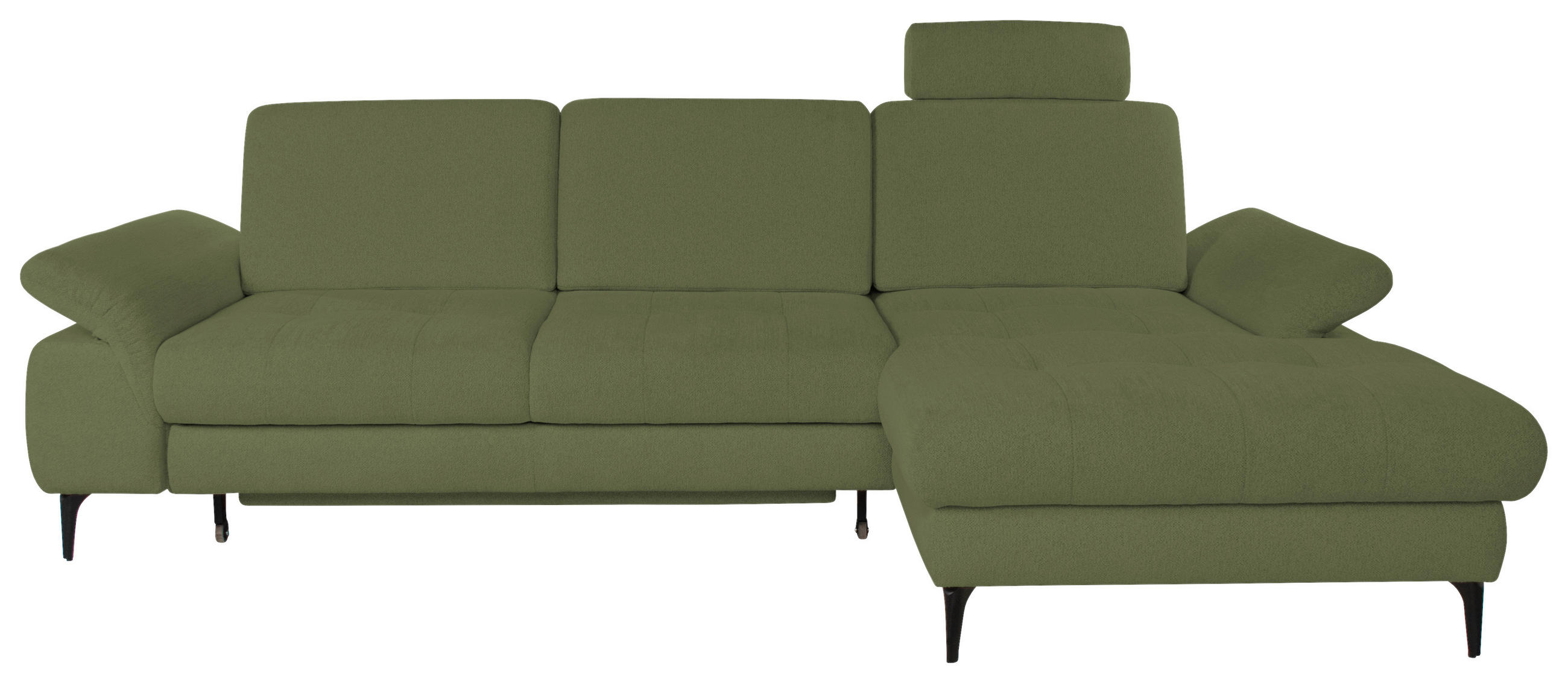 Livetastic Ecksofa Alma Grün 285x191 cm