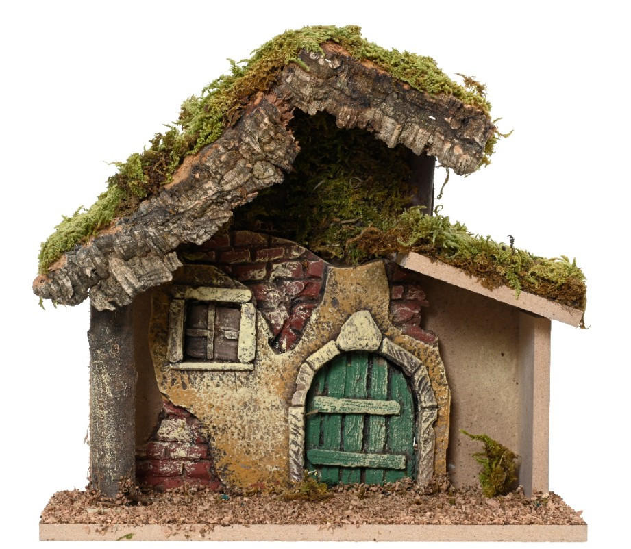 WEIHNACHTSKRIPPE - ROMANTIK / LANDHAUS (23,00/11,00/21,00cm) - X-Mas