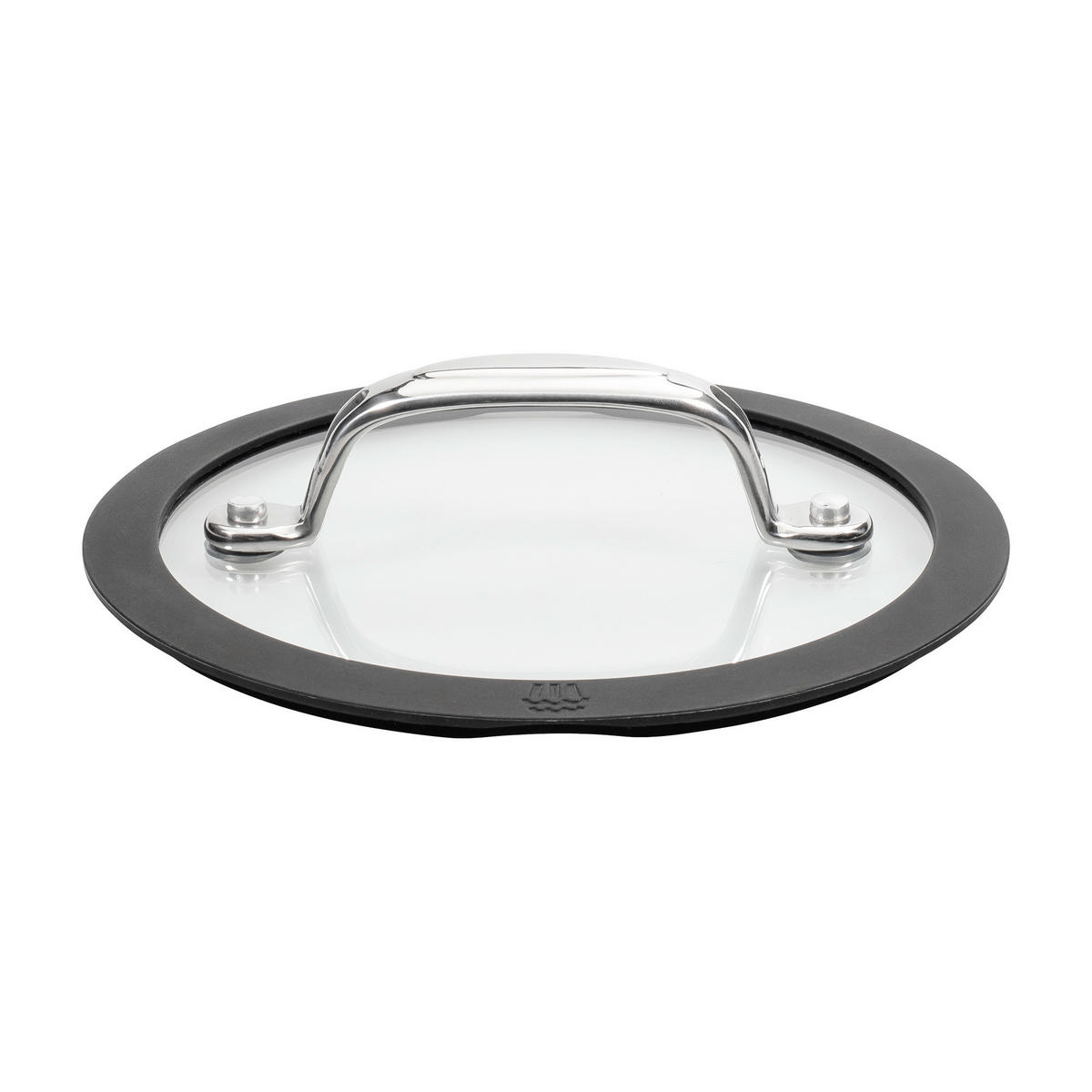 KOCHTOPFSET 3-teilig  - Edelstahlfarben/Schwarz, Basics, Glas/Kunststoff (37/30/23cm) - CHEF CUISINE