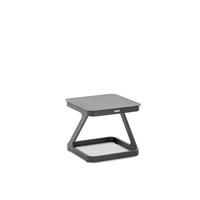 GARTENBEISTELLTISCH 52/52/46 cm Metall quadratisch  - Anthrazit, Design, Metall (52/52/46cm)