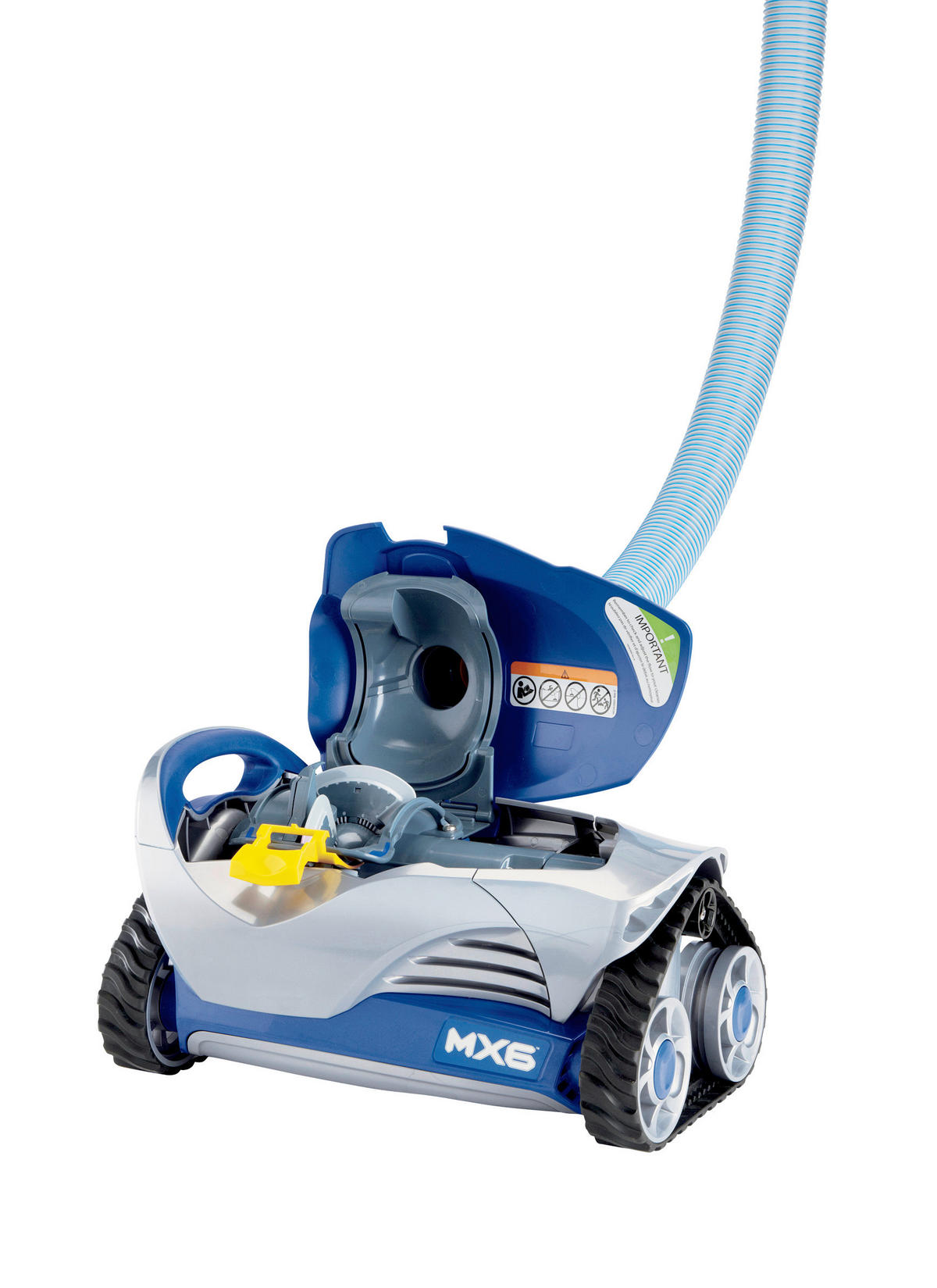 POOLSAUGER 2024  - Blaugrau, KONVENTIONELL, Kunststoff (31/19/22cm) - Gre