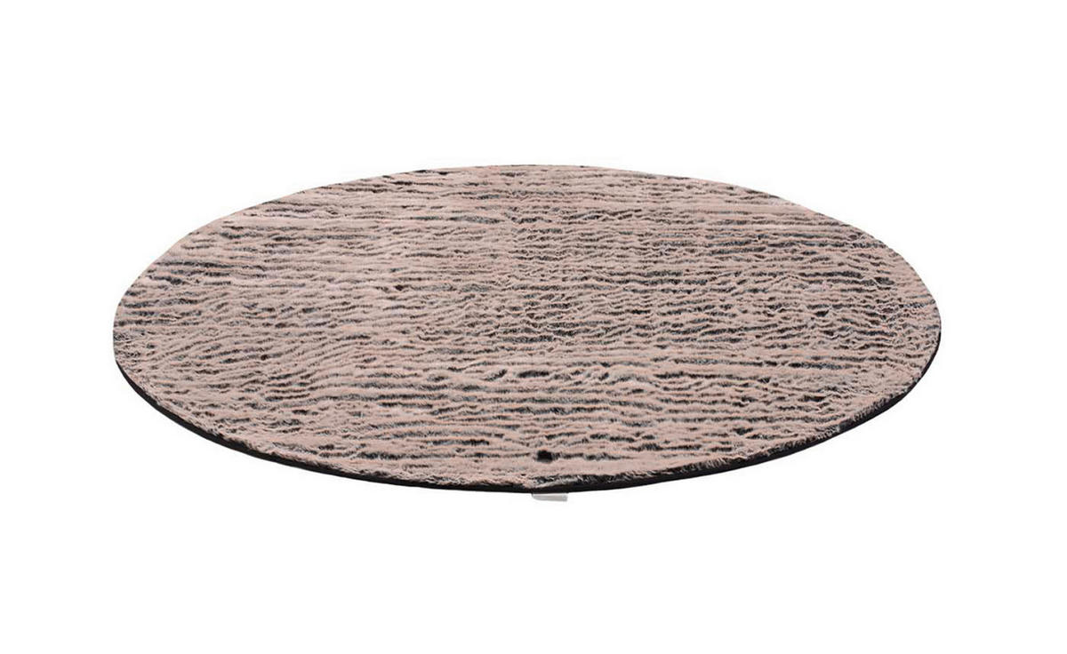 TEPPICH 90/90 cm Platinfarben  - Platinfarben, Basics, Textil (90/90cm) - Tom Tailor