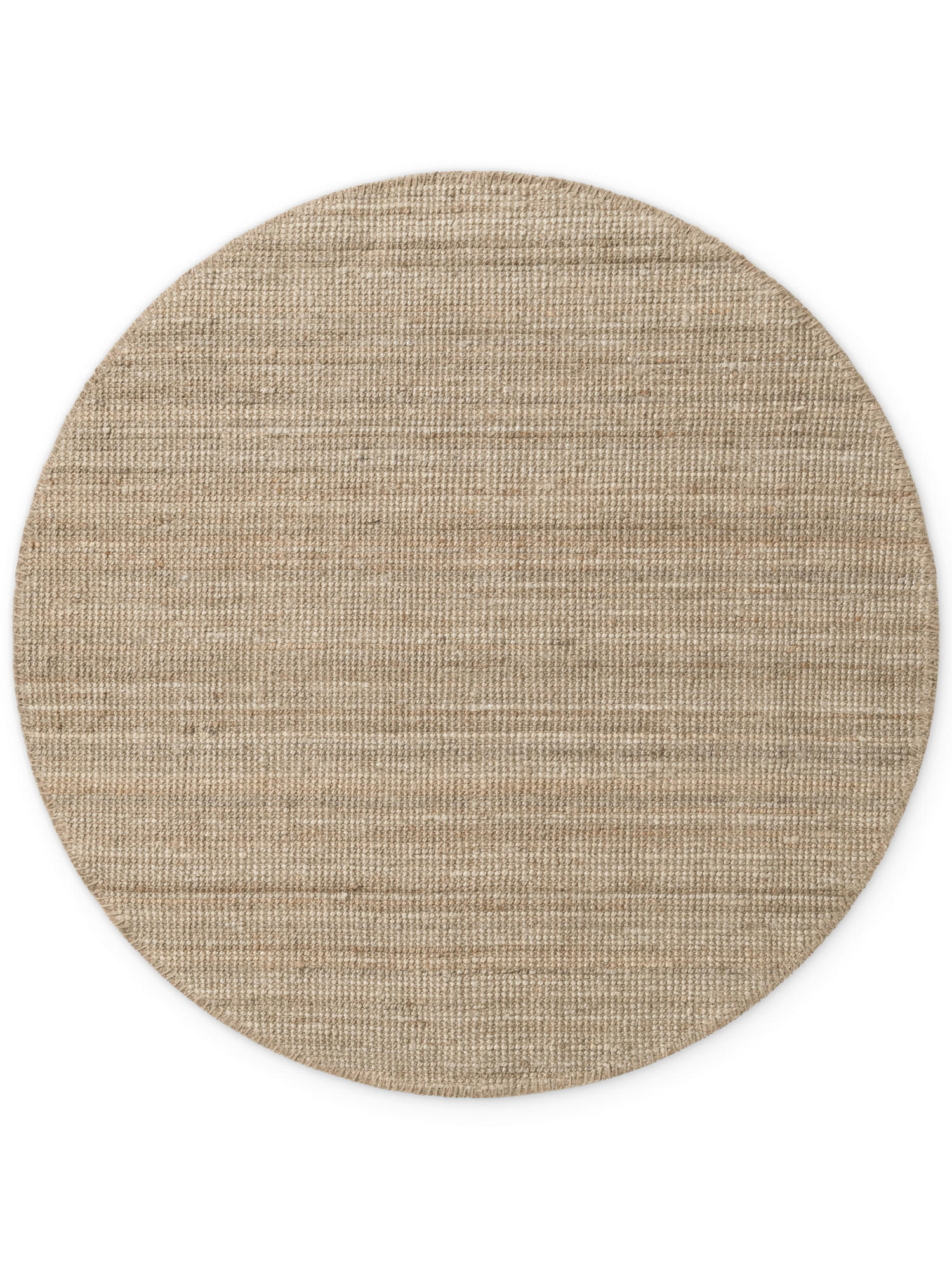 JUTETEPPICH 160 cm Jaipur Greige rund  - Greige, Basics, Textil (160cm) - Hanse Home