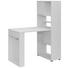 MINI-OFFICE Schreibtisch seitenverkehrt montierbar Weiß - Weiß, Design (64,8/145,1/114,1cm) - Carryhome MINI-OFFICE Schreibtisch seitenverkehrt montierbar Weiß - Weiß, Design (64,8/145,1/114,1cm) - Carryhome
