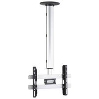 TV-HALTERUNG Silberfarben  - Silberfarben, Modern, Metall (42/74/19cm) - MID.YOU