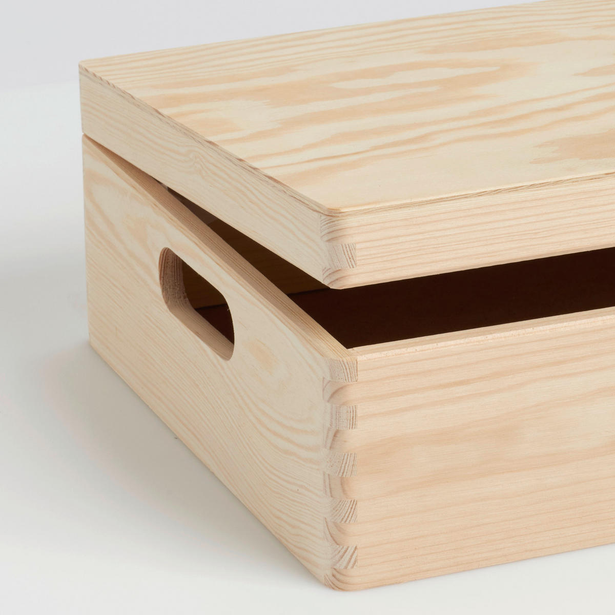 AUFBEWAHRUNGSBOX    40/30/14 cm  - Naturfarben, Basics, Holz (40/30/14cm) - Zeller Present