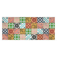 KÜCHENLÄUFER 60/150 cm Essenza Carreaux ciment Multicolor  - Multicolor, Design, Kunststoff/Textil (60/150cm) - Esposa