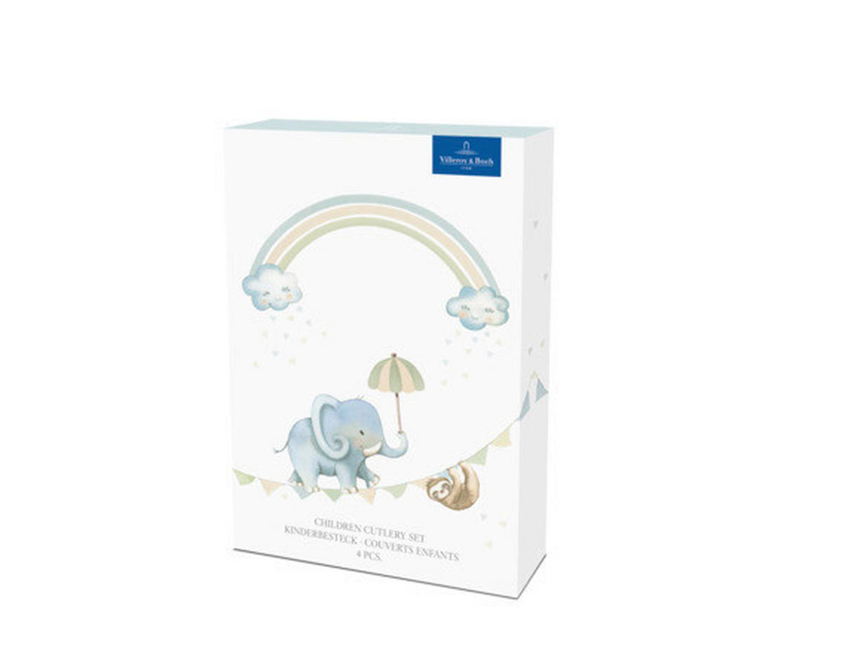 GYEREK EVŐESZKÖZKÉSZLET  - ezüst, Basics, fém (21,5/15/2,50cm) - Villeroy & Boch