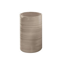 ZAHNPUTZBECHER Keramik  - Taupe, Design, Keramik (7,6/9,5cm) - Kleine Wolke