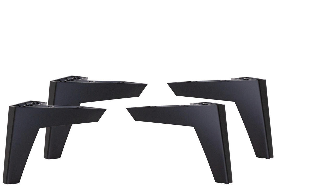 Set Picioare   - negru, plastic - Hom`in