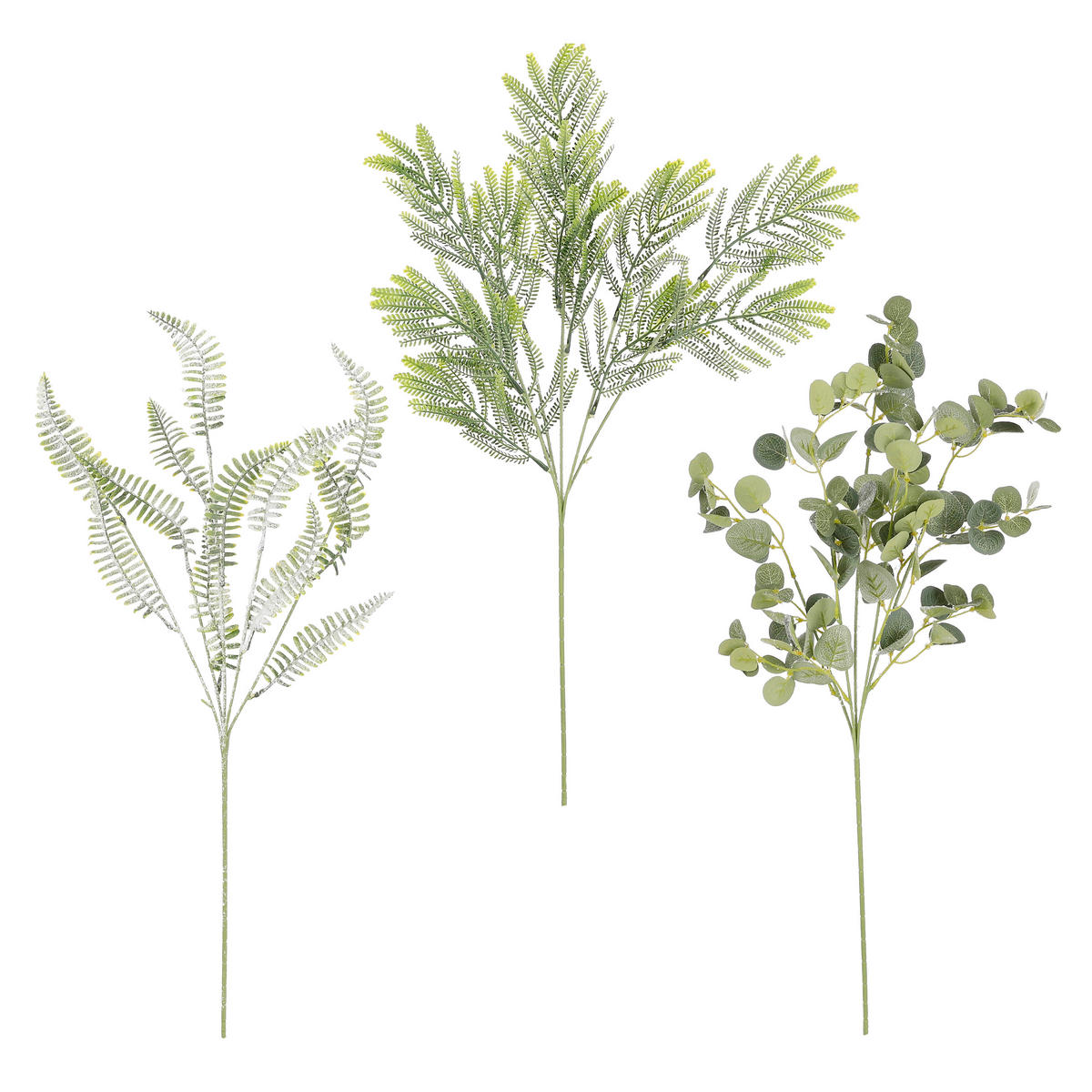 GRANA DEKORATIVNA  - zelena, Basics, plastika (70/25/7cm)