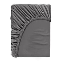 SPANNBETTTUCH Flanell 90/200 cm  - Anthrazit, Textil (90/200cm) - Esposa