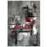 WEBTEPPICH - Rot/Grau, KONVENTIONELL, Textil (160/230cm) - Boxxx WEBTEPPICH - Rot/Grau, KONVENTIONELL, Textil (160/230cm) - Boxxx
