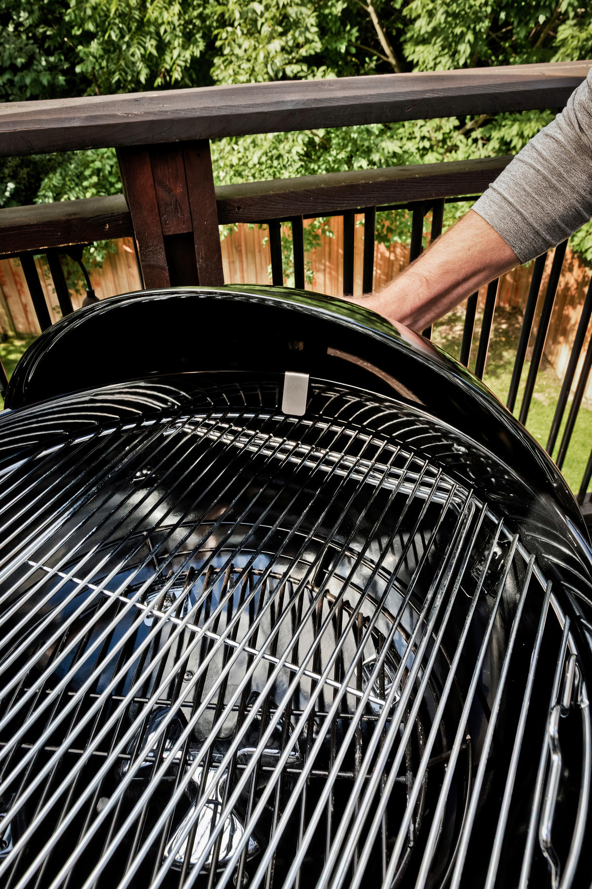 ROŠTILJ OKRUGLI  crna visoki sjaj  - crna visoki sjaj, Basics, metal (57/118/57cm) - Broil King
