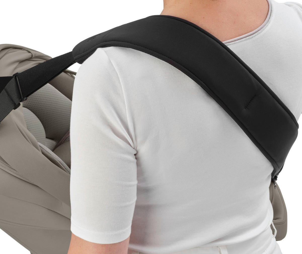 BABYSCHALEN-TRAGEGURT Coral Slide Pro  - Schwarz, Basics, Textil (7,5/115 - 140cm) - Maxi-Cosi