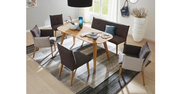 ESSTISCH in Holz 200/100/75,5 cm - Eichefarben, KONVENTIONELL, Holz (200/100/75,5cm) - Voleo