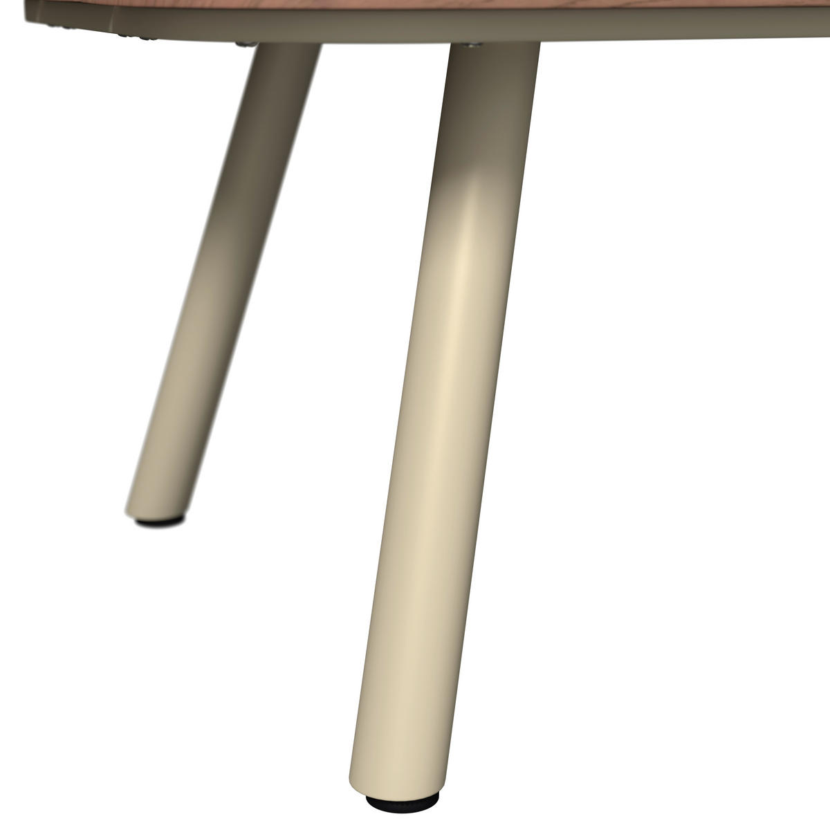 GARTENSET Webstoff Akazie massiv Aluminium  - Beige/Naturfarben, Design, Holz/Textil - Ambia Garden