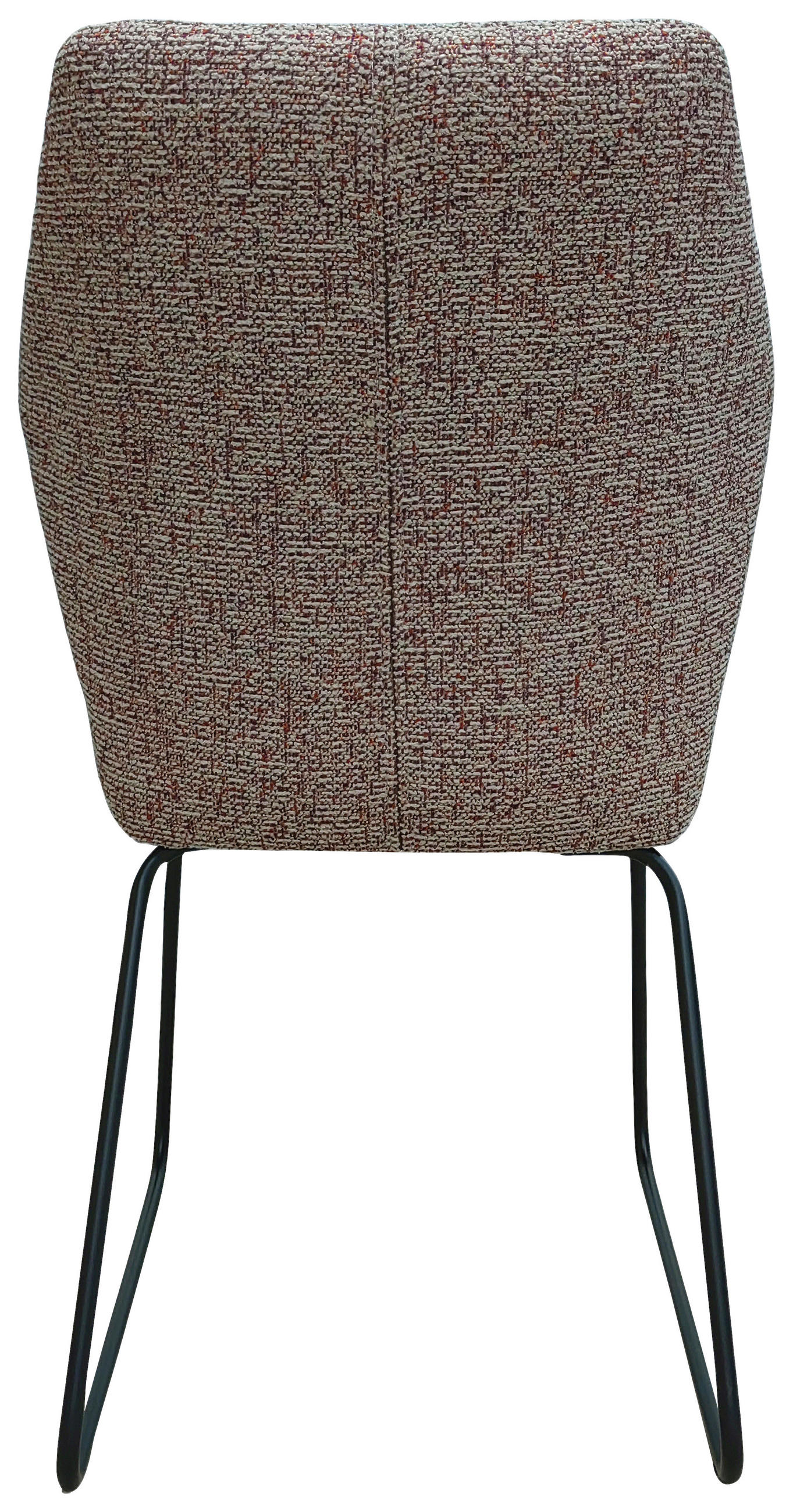 STUHL - Beige/Rot, Design, Textil/Metall (49/89,5/65cm) - Novel
