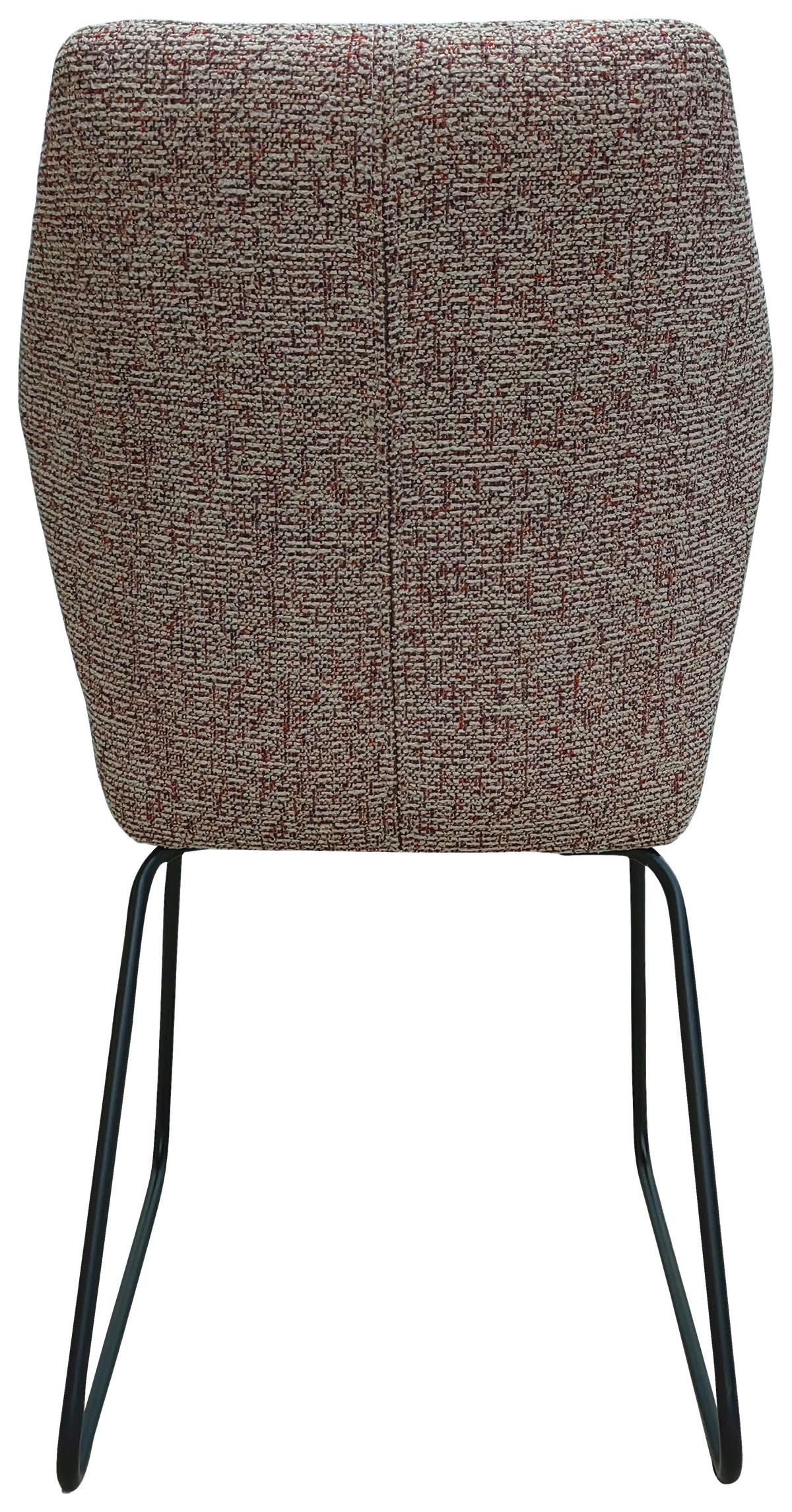 STUHL - Beige/Rot, Design, Textil/Metall (49/89,5/65cm) - Novel