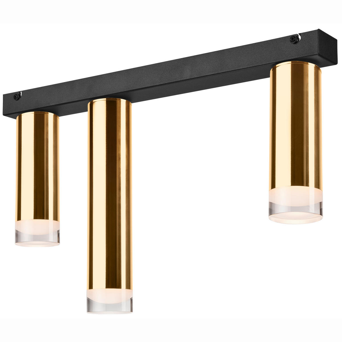 DECKENLEUCHTE    50/50/32 cm  - Goldfarben, Basics, Metall (50/50/32cm)