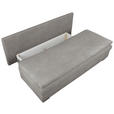 SCHLAFSOFA  in Struktur Dunkelgrau  - Dunkelgrau/Schwarz, KONVENTIONELL, Kunststoff/Textil (195/93/83cm) - Carryhome