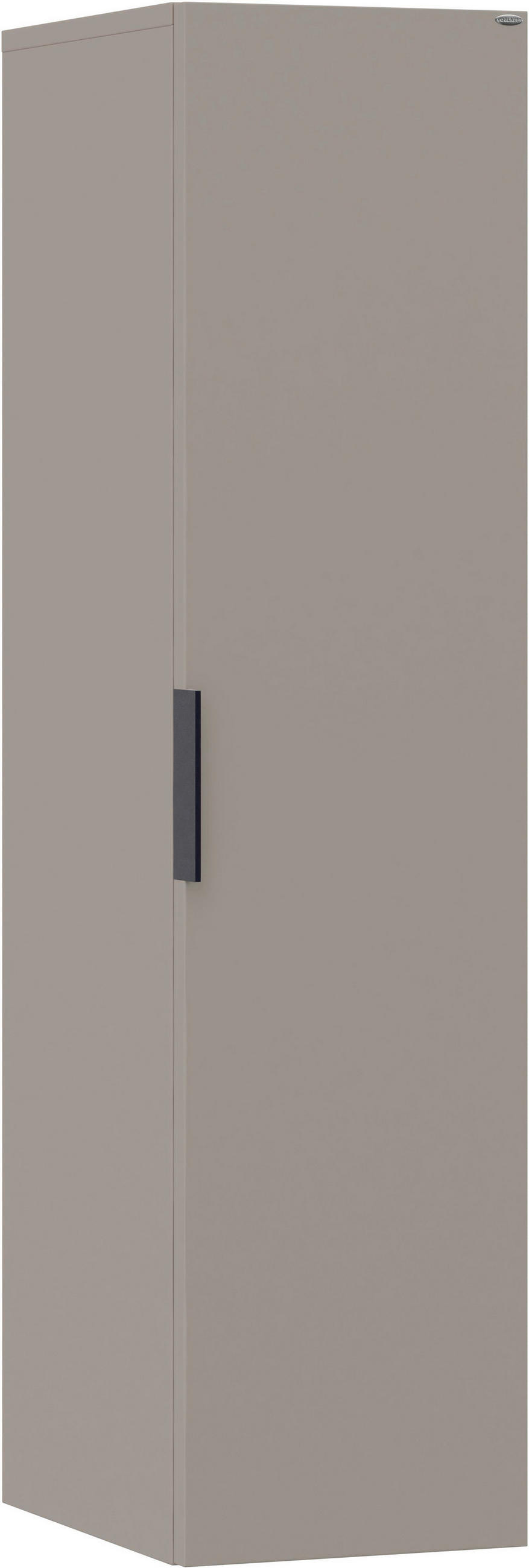 MIDISCHRANK 31,9/128/35 cm  - Schwarz/Grau, LIFESTYLE, Glas/Holzwerkstoff (31,9/128/35cm) - Voglauer