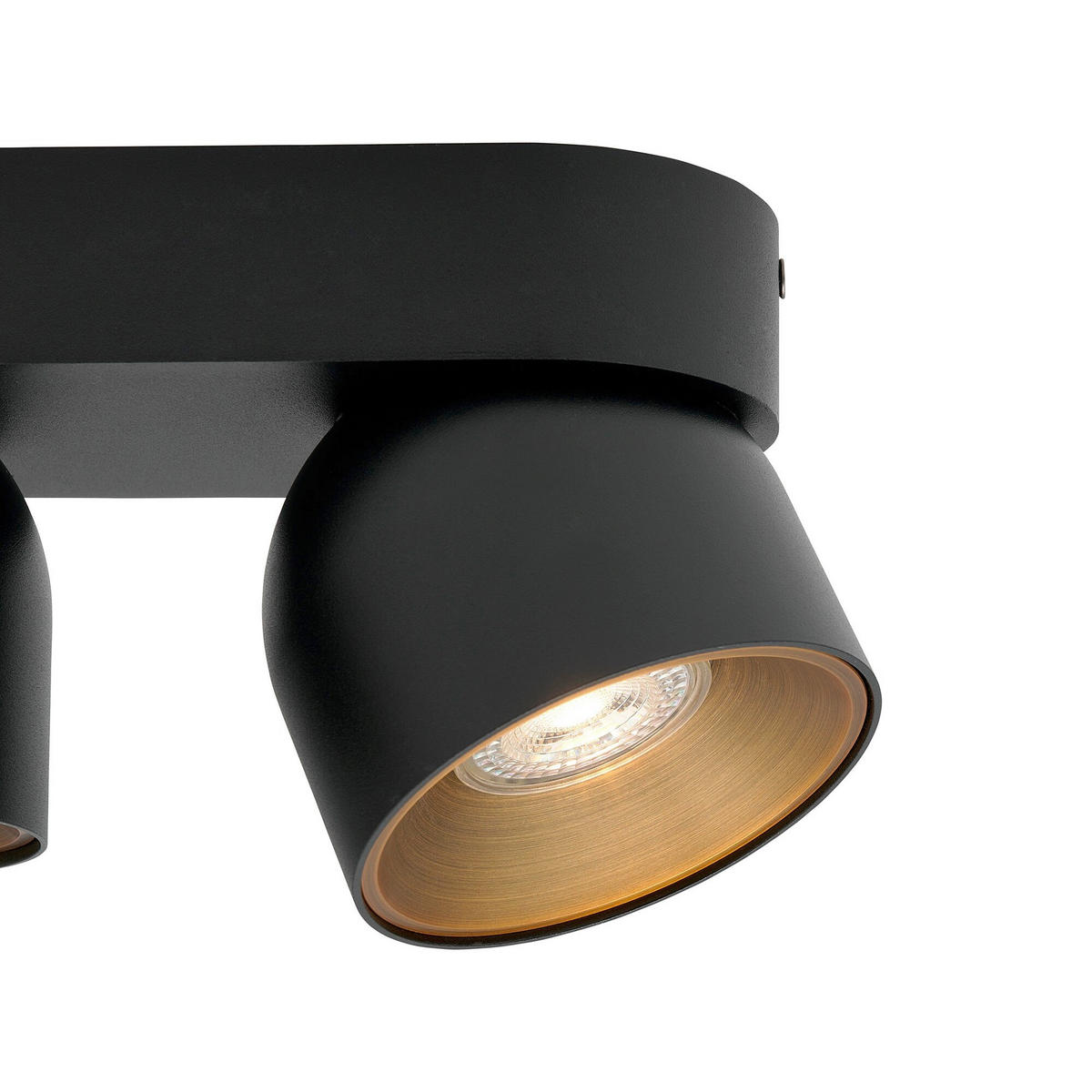 DECKENSTRAHLER 24/11,6 cm   - Schwarz, KONVENTIONELL, Metall (24/11,6cm) - Nordlux