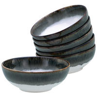 SCHÜSSELSET Cascade 6-teilig  - Weiß/Grau, Design, Keramik - Creatable