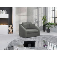 KRESLO, textil, bahenná hnedá - čierna/bahenná hnedá, Modern, textil/plast (116/88/104cm) - Sit & More