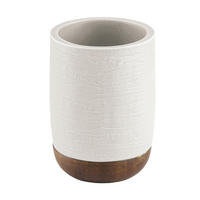 ZAHNPUTZBECHER Kunststoff  - Perlmutt, Basics, Kunststoff (7.5/9.0cm) - Kleine Wolke