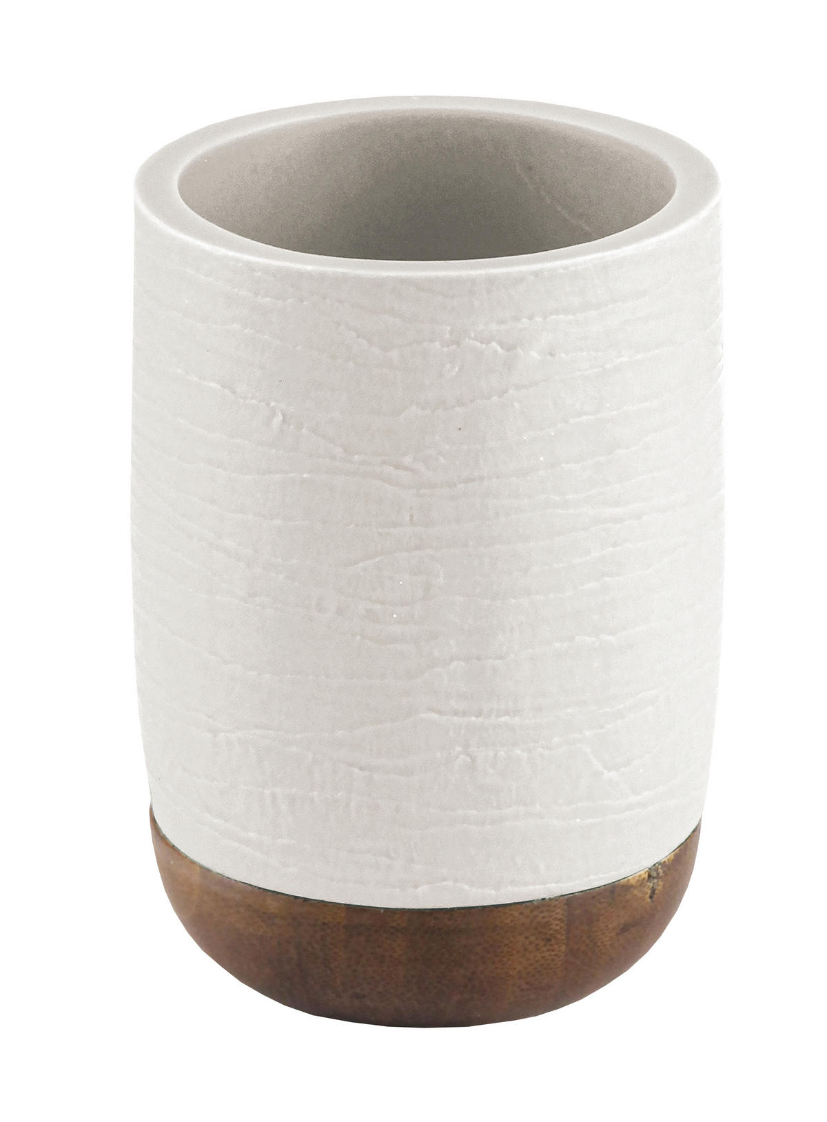 ZAHNPUTZBECHER Kunststoff  - Perlmutt, Basics, Kunststoff (7.5/9.0cm) - Kleine Wolke