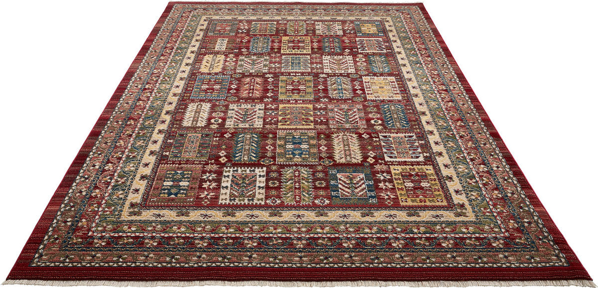 WEBTEPPICH 160/230 cm Rot  - Rot, Design, Textil (160/230cm) - Novel