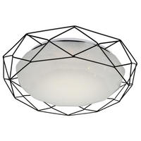 LED-TAKLAMPA 43/43/8.3 cm  - svart, Basics, metall (43/43/8.3cm)