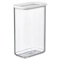 VORRATSDOSE Modula 2 L  - Transparent/Weiß, Basics, Kunststoff (2l) - Mepal