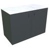 UTEKÖK   126/92/63 cm  - antracit, Basics, metall/sten (126/92/63cm) - Gardenson