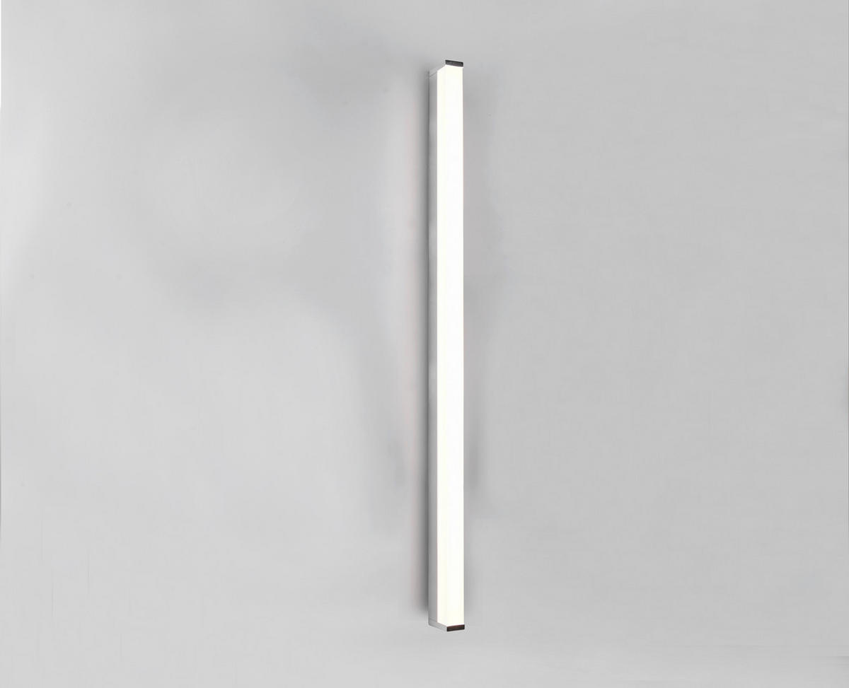 BADEZIMMER-WANDLEUCHTE - Chromfarben/Weiss, Basics, Kunststoff/Metall (3,8/120/7,9cm) - Trio Leuchten