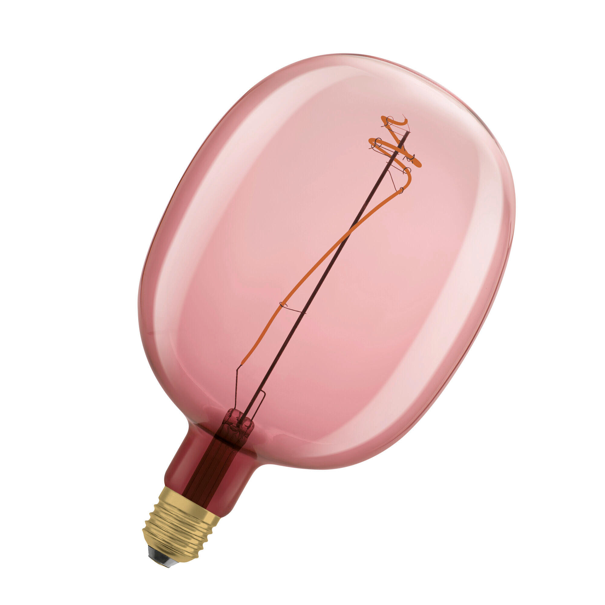 LED-LEUCHTMITTEL   E27 4,5 W  - Rosa, Basics, Glas (17/27cm) - Ledvance