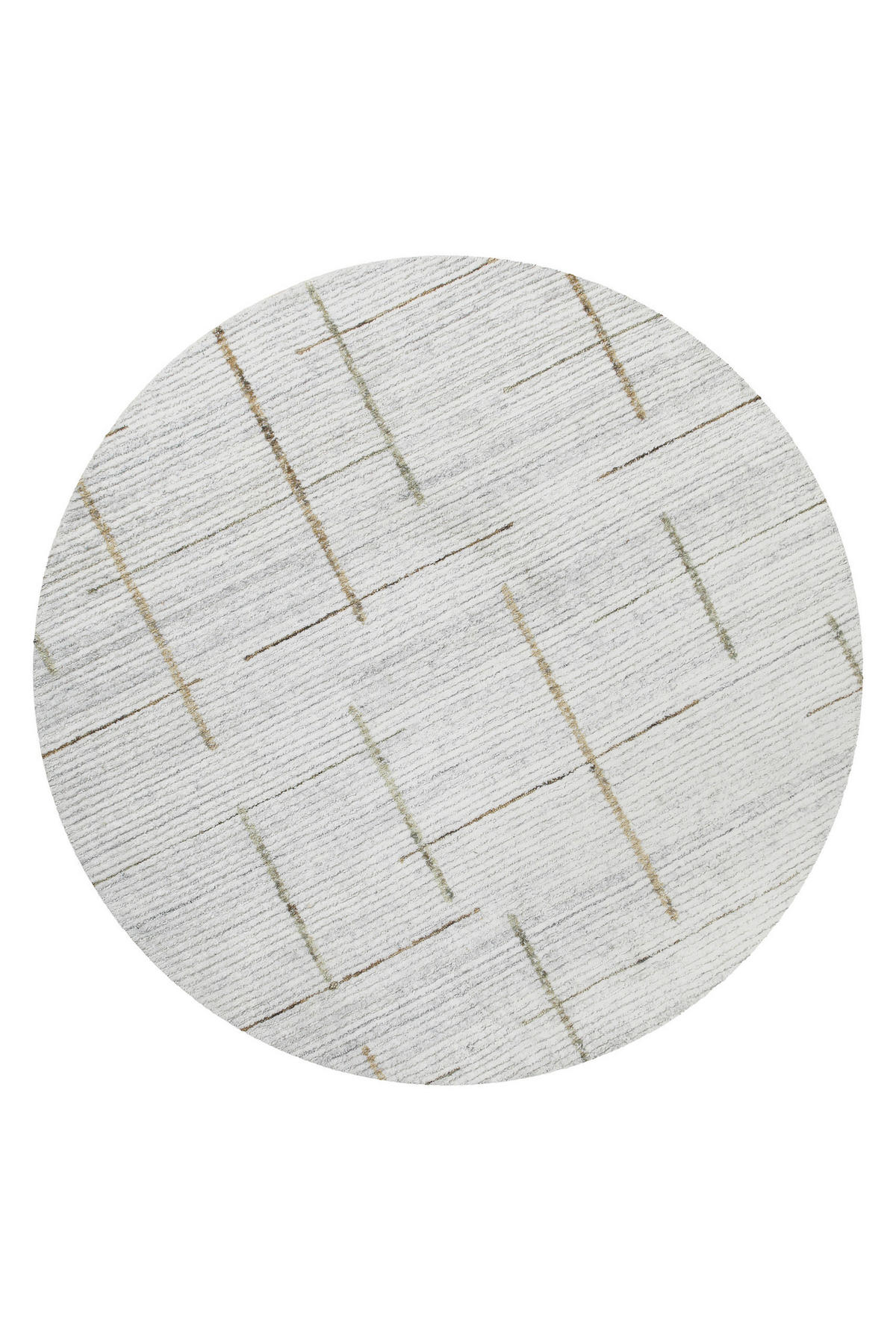 WEBTEPPICH 200 cm Hamptons Twentytwo Creme, Hellgrau, Sandfarben  - Sandfarben/Creme, Design, Textil (200cm) - WECON HOME