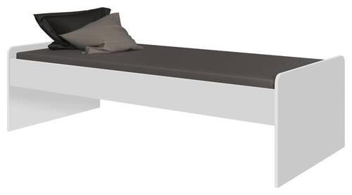 BETT 90/200 cm Weiß  - Weiß, KONVENTIONELL (90/200cm) - Carryhome