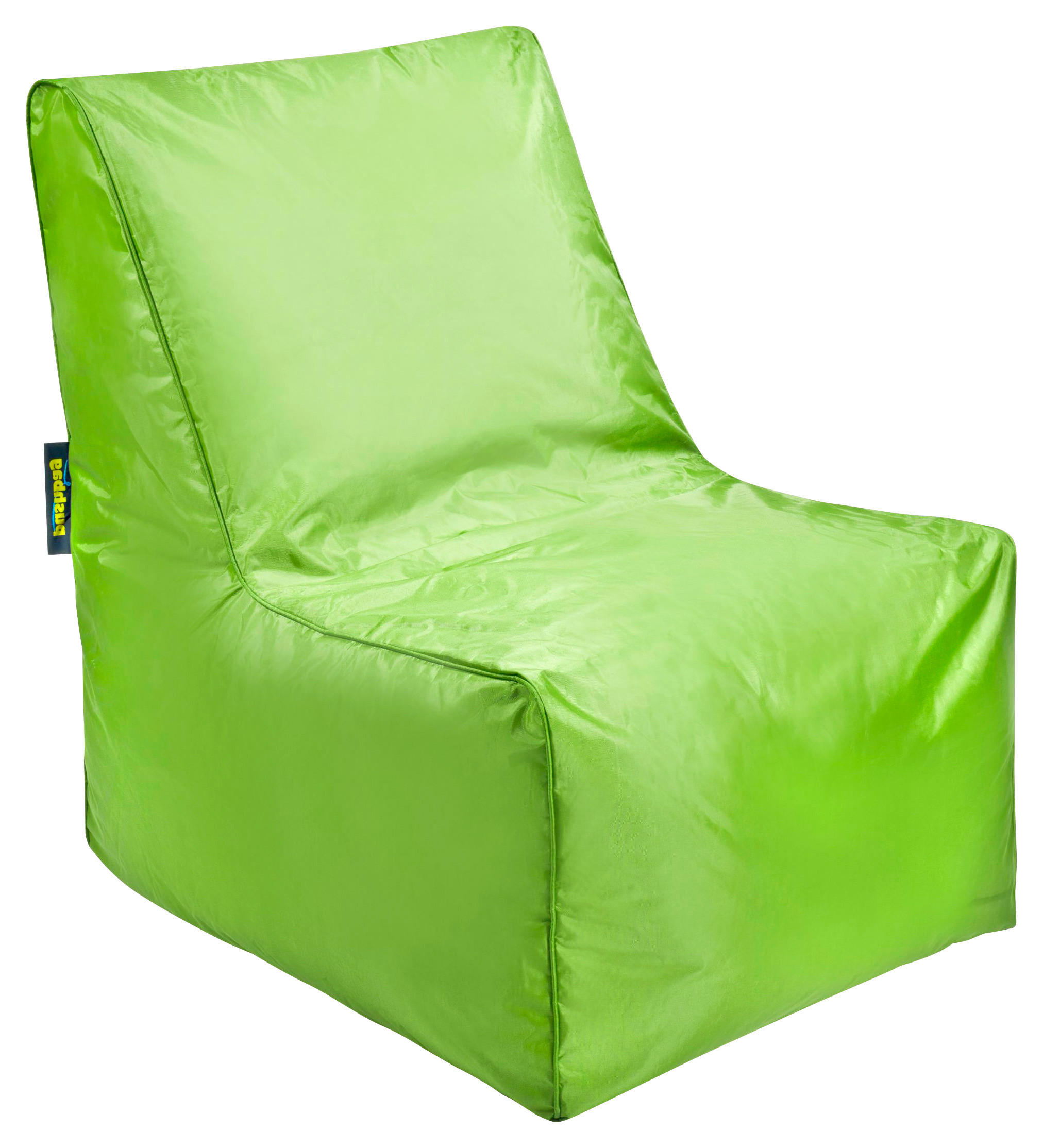 SITZSACK Uni - Hellgrün, Basics, Kunststoff (60/85/75cm) - MID.YOU