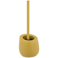 WC-BÜRSTENGARNITUR in Keramik  Kunststoff   - Gelb/Weiß, Basics, Keramik/Kunststoff (13,5/38/13,5cm) - Wenko
