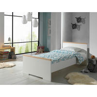 BETT 90/200 cm  in Weiß  - Weiß, MODERN, Holzwerkstoff (90/200cm) - MID.YOU
