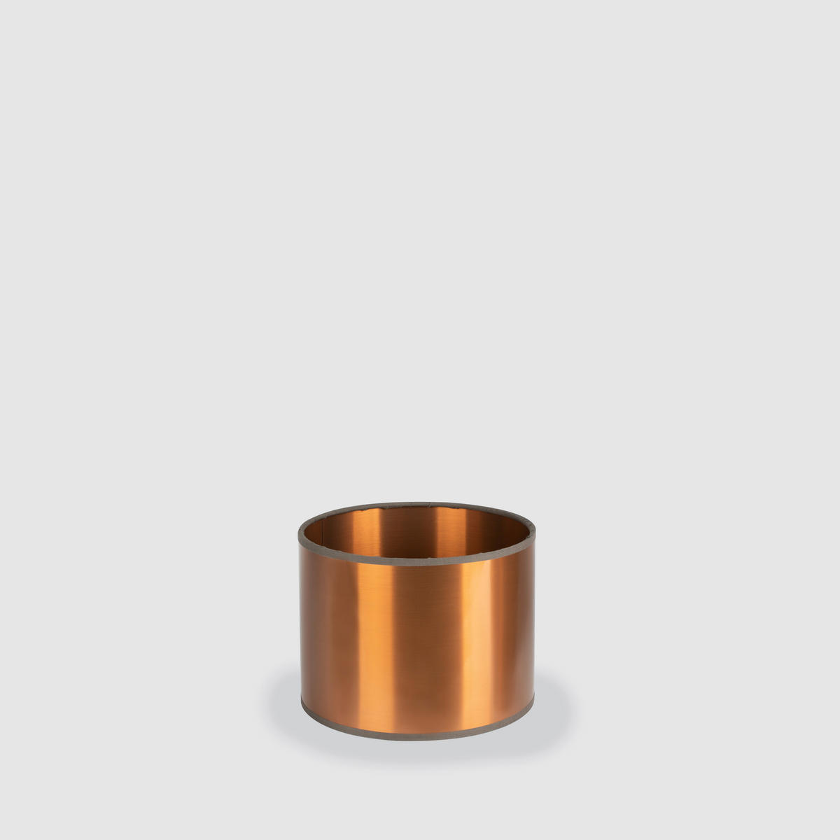 LEUCHTENSCHIRM 20/18 cm   - Kupferfarben, Basics, Textil/Metall (20/18cm)