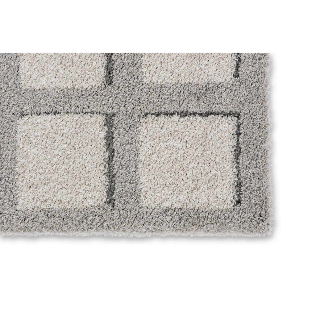 Thumbnail - Schöner Wohnen Webteppich, Grau, Textil, Uni, rechteckig, 80x150 cm, für Fußbodenheizung geeignet, Teppiche & Böden, Tep...