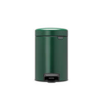 PEDÁLOS SZEMETES  - zöld, Basics, műanyag/fém (3l) - Brabantia