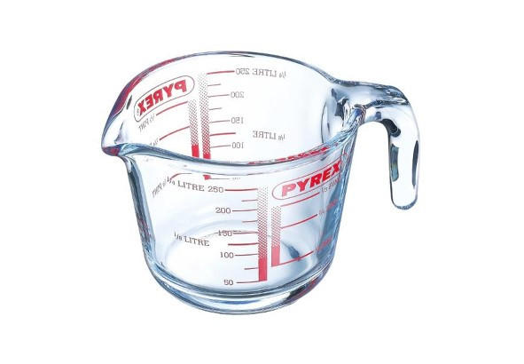 MÅTTBÄGARE - transparent, Basics, glas - Pyrex