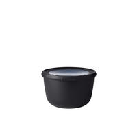 VORRATSDOSE CIRQULA 1 L  - Schwarz, KONVENTIONELL, Kunststoff (16,9/15,9/10cm) - Mepal
