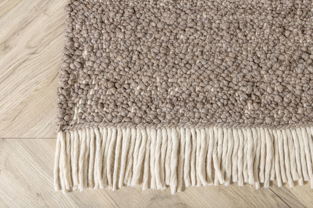 HOCHFLORTEPPICH 200/300 cm Hellbraun  - Hellbraun, LIFESTYLE, Textil (200/300cm) - P & B