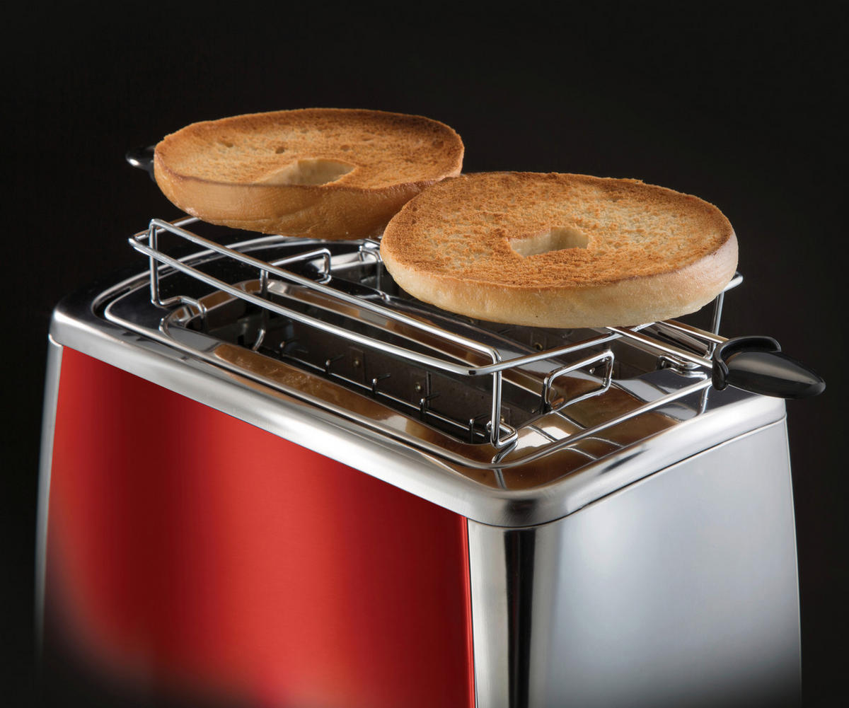 TOASTER Toaster  - Rot, Basics, Kunststoff (17/23/29cm) - Russell Hobbs