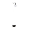 STEHLEUCHTE 22/28/136,60 cm    - Schwarz, KONVENTIONELL, Metall (22/28/136,60cm) - Belid